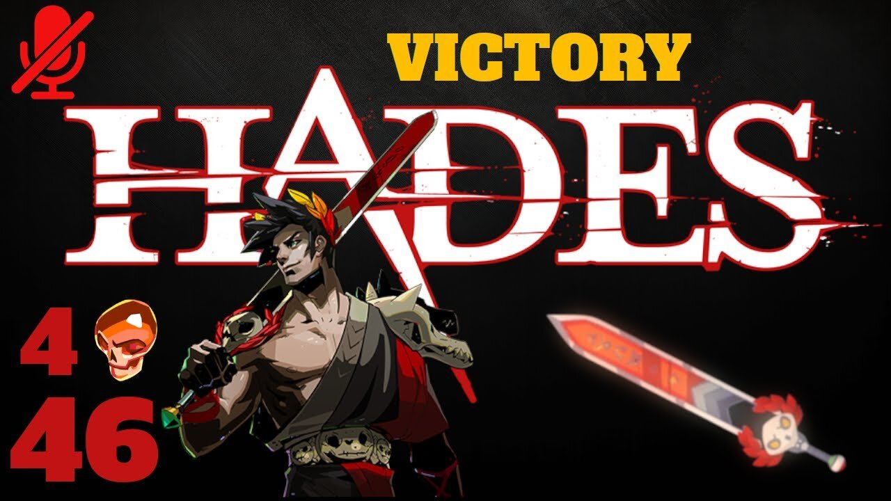 Hades - Run 46 (Defeat) - 4 Heat - Stygius Stygian Blade