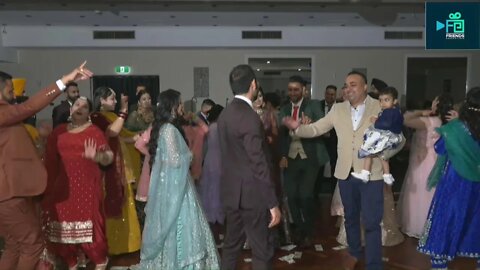 Dharmvir and Hunerpeet preet reception