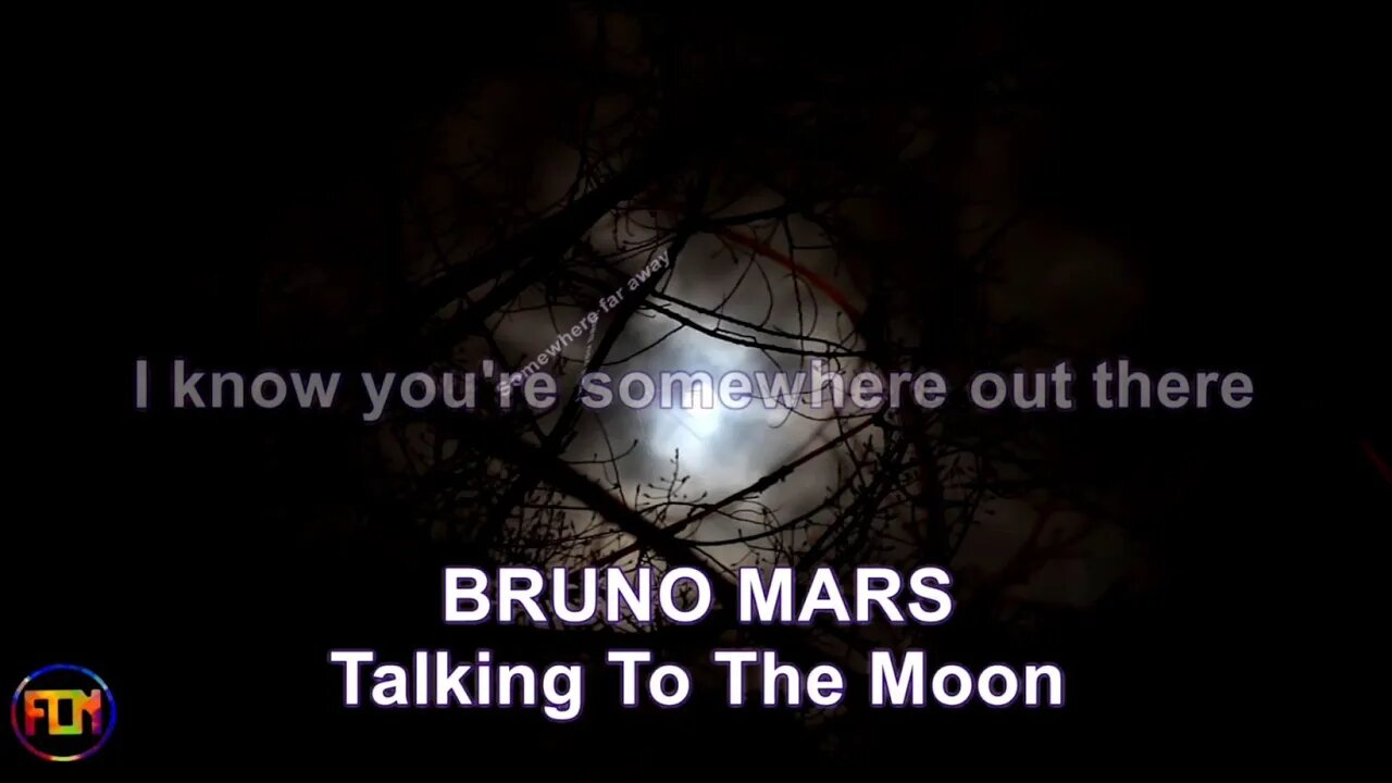 BRUNO MARS - Talking To The Moon - Lyrics, Paroles, Letra (HD)