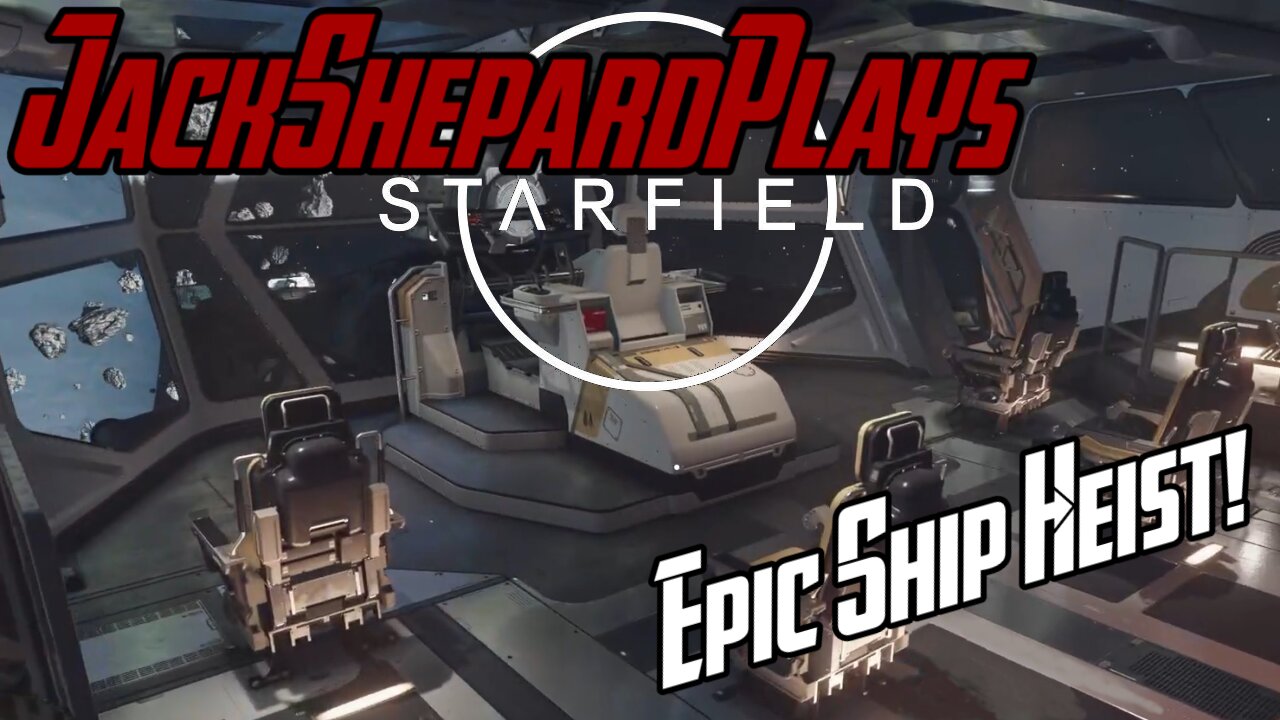 Epic Ship Heist, Raiding a B Class Ship! - Starfield JackShepardPlays