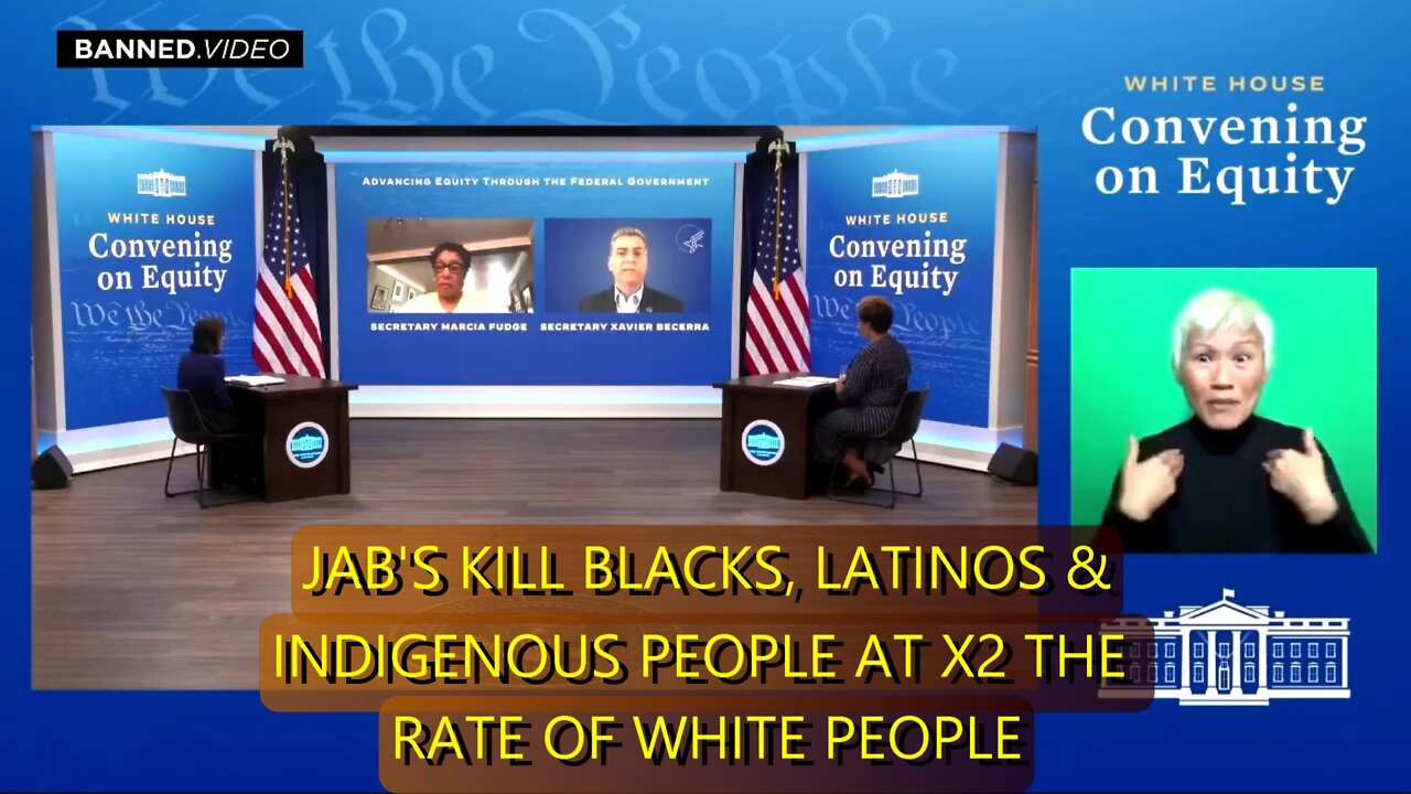 WHITE HOUSE (USA) JABS KILL BLACK'S, LATINO'S & IDIGENOUS PEOPLE AT X2 THE RATE OF WHITE PEOPLE.