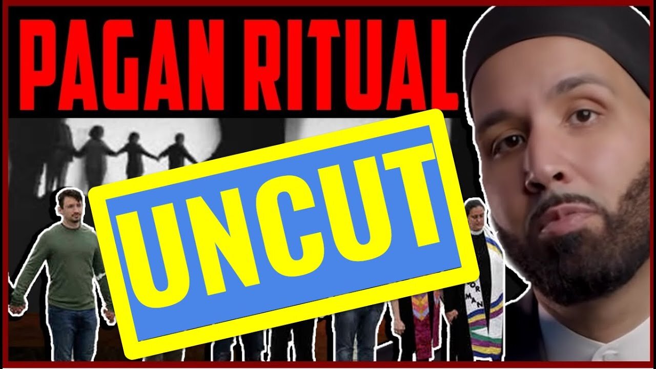 UNCUT Omar Suleiman Does RITUALS with Rabbi and LGBT Priestess PLUS Political Rally