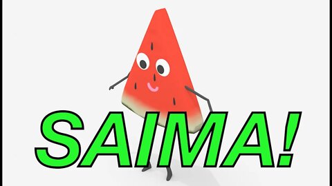 Happy Birthday SAIMA! - WATERMELON Birthday Song