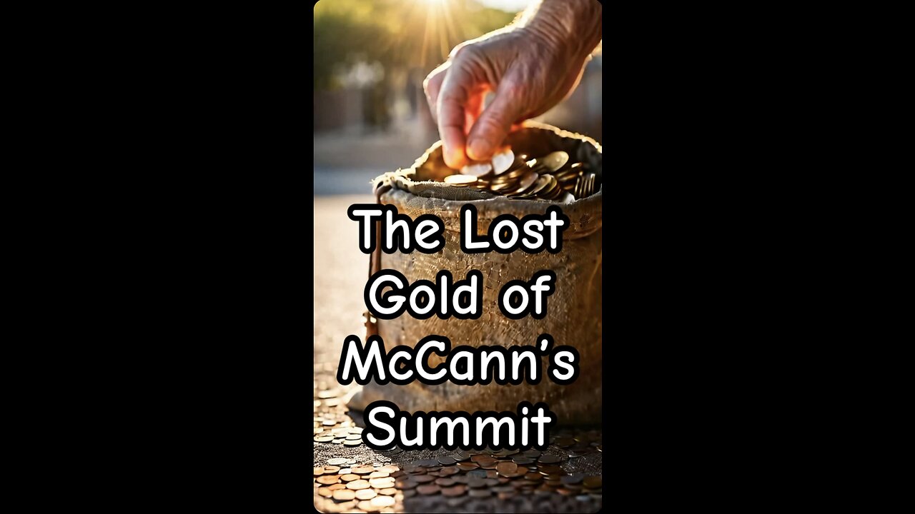 The Lost Gold of McCann’s summit.