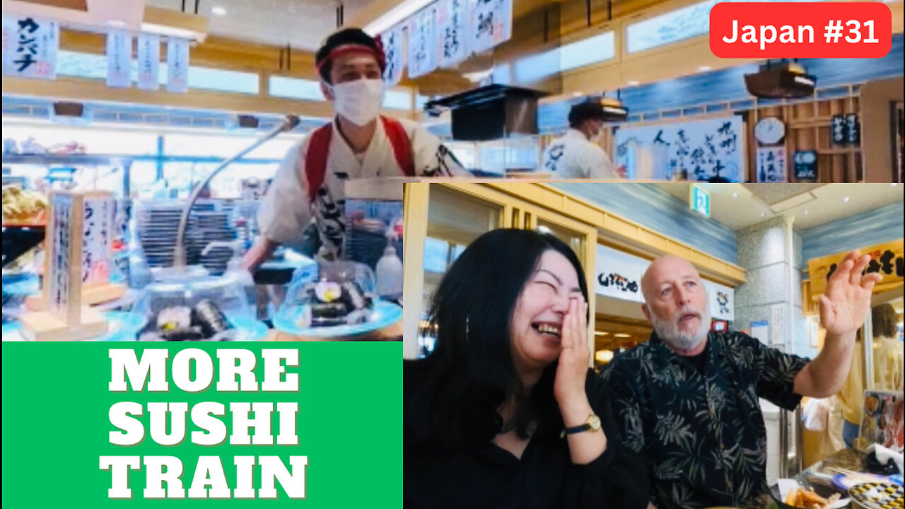 More Sushi Train in Kumamoto, Japan #31