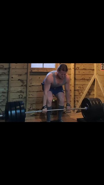 162.5 Kgs x5 Deadlift. Totally drained.