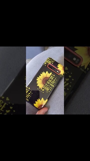Galaxy S10 Sunflower Phone Cases Cute Christian Bible Verse Gifts Women Case