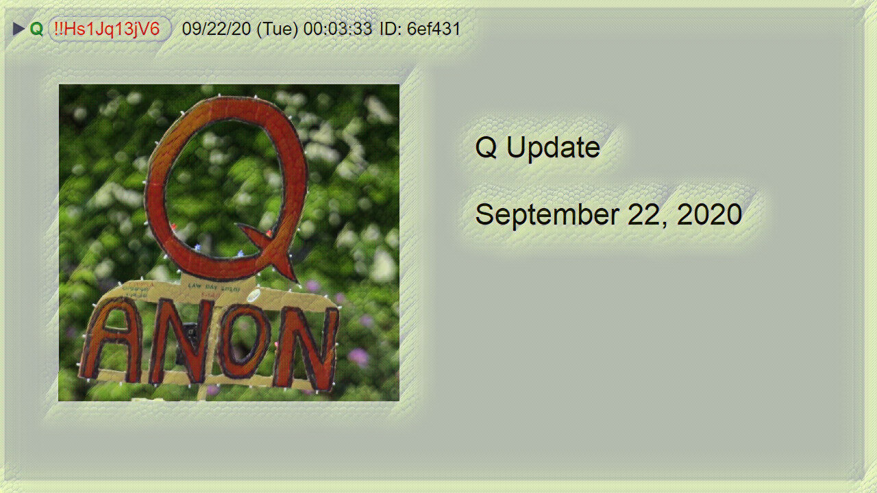 Q September 22, 2020