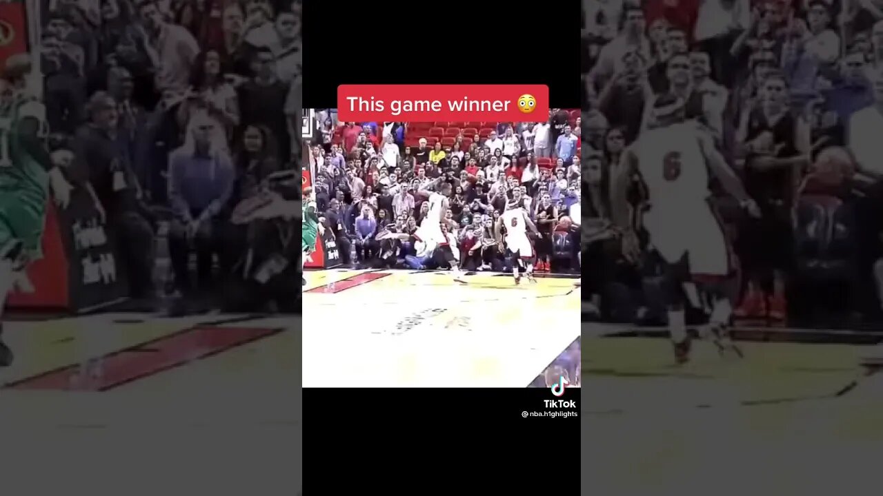 THIS GAME WINNER - NBA