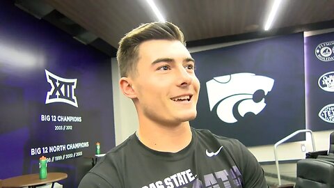Kansas State Football | Landry Weber Interview | September 4, 2019