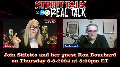 Rebroadcast of Street Talk with Stiletto 8-8-2024