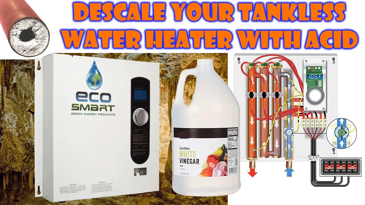 Descale water heater