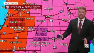 Friday morning winter storm update: more snow, high winds continue