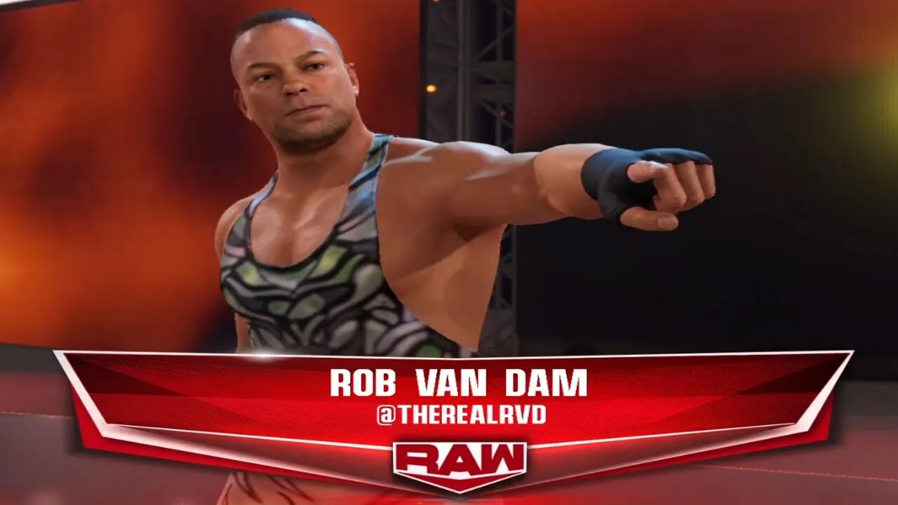 Rob Van Dam Entrance WWE 2k22