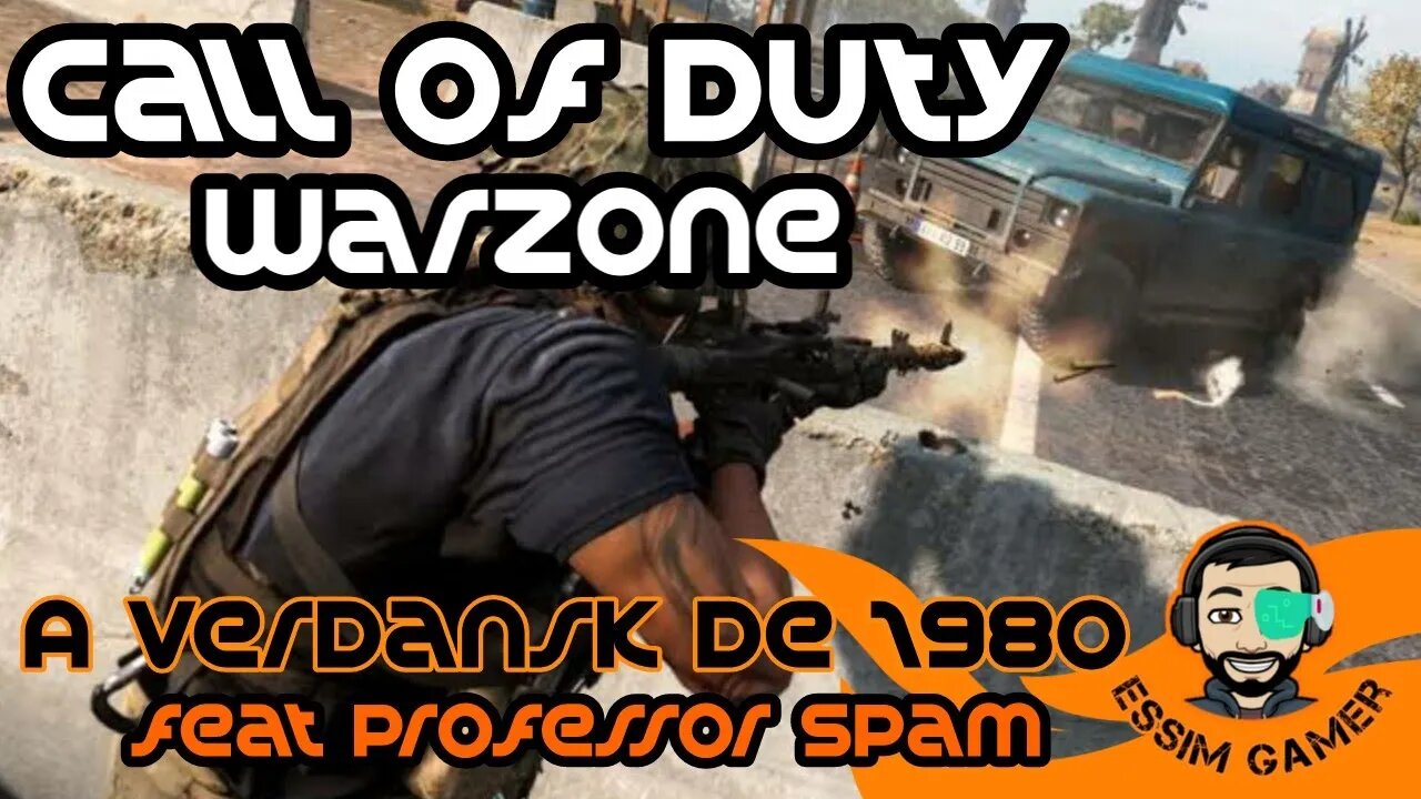 COD Warzone com Professor Spam