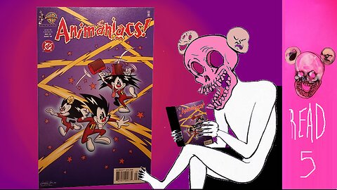 SO ... Animaniacs had a comic book and I read it - I READ 5