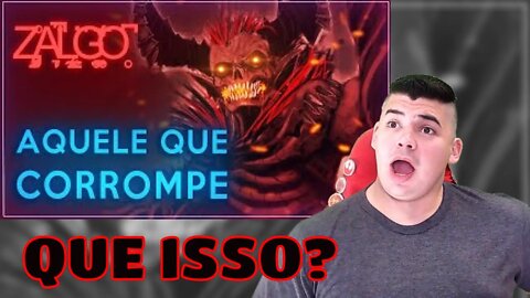 REACT Quem é ZALGO O Deus do CAOS - VIRALQUEST VQ - MELHOR DO MUNDO