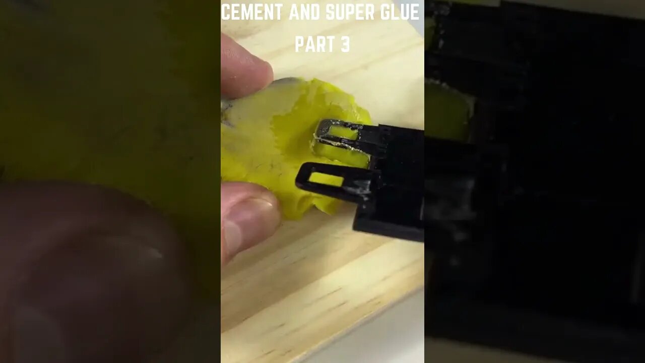 CEMENT AND SUPER GLUE PART 3