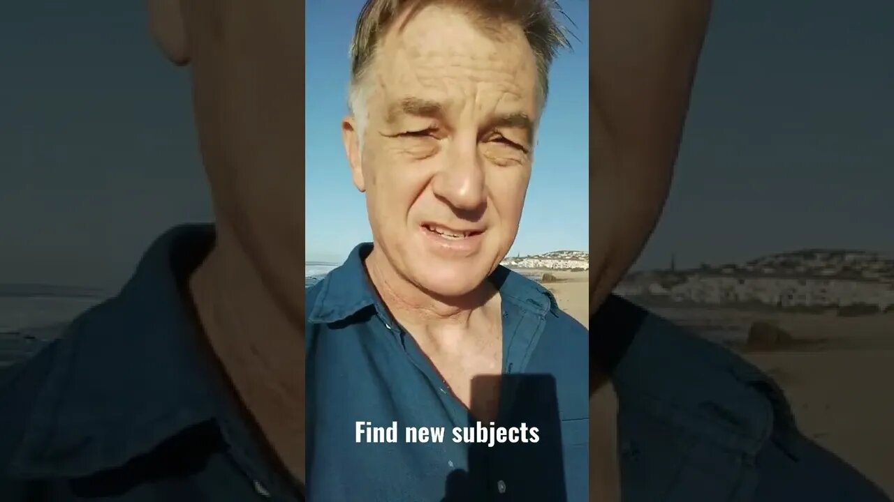 Avoid Boredom as an Artist