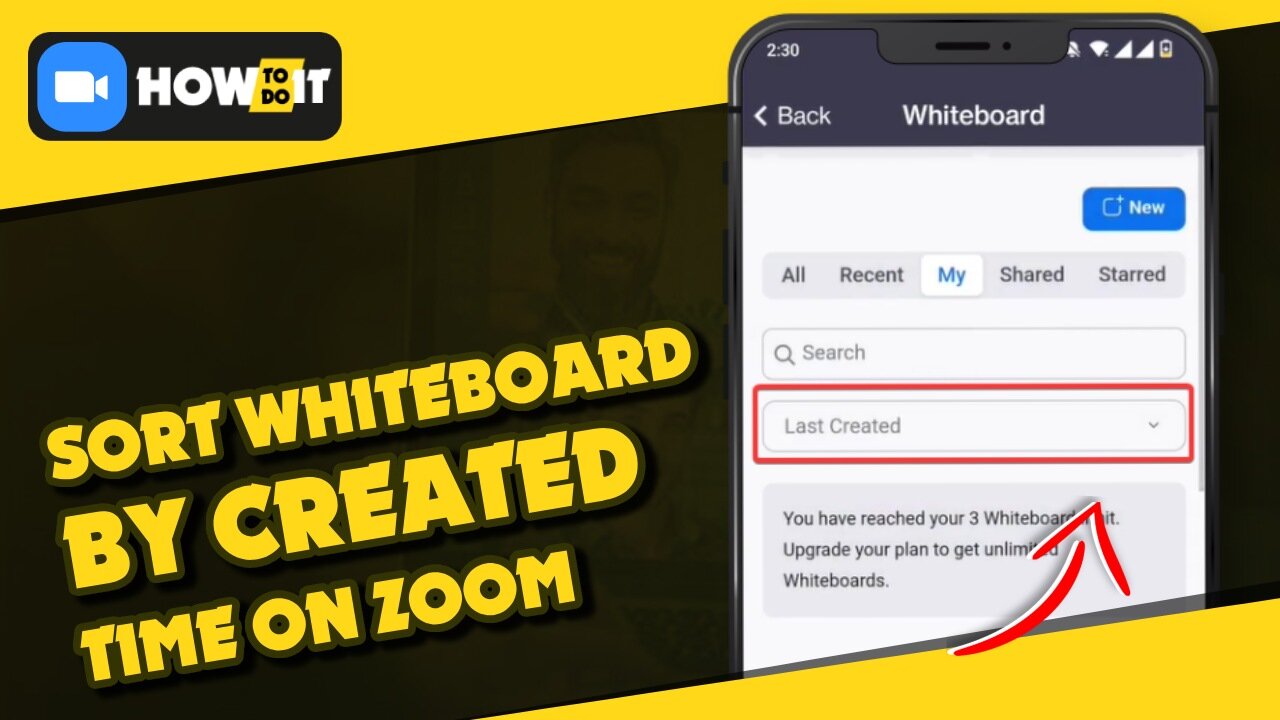 whiteboard create settings on zoom