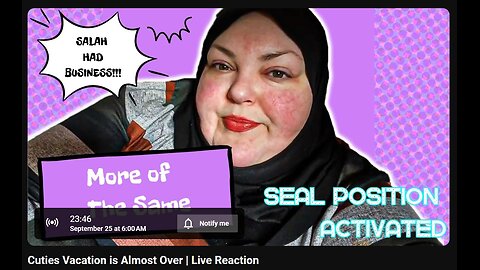 9-25-2024 The YouTube Underground "Cuties Vacation is Almost Over" w/ live chat (starts at 24:00)