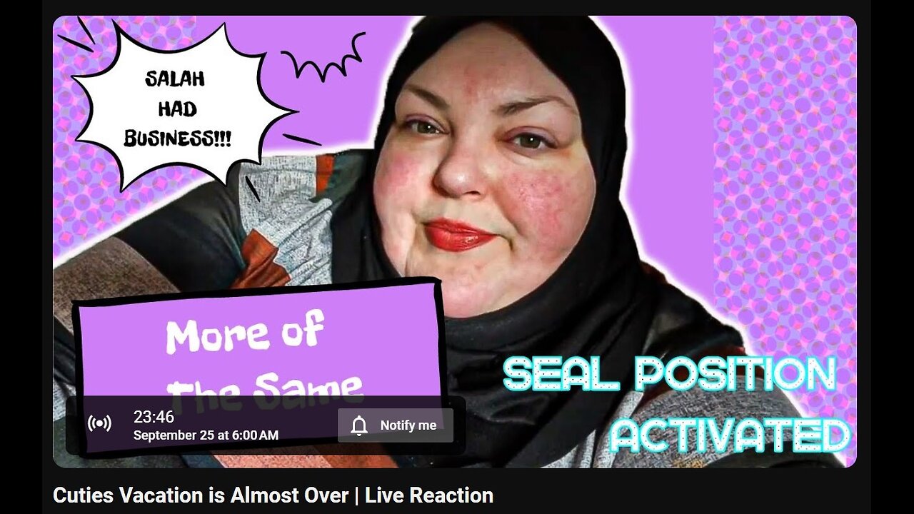 9-25-2024 The YouTube Underground "Cuties Vacation is Almost Over" w/ live chat (starts at 24:00)