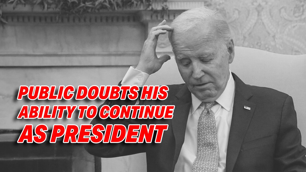 BIDEN EXITS 2024 DEMOCRATIC TICKET: PUBLIC DOUBTS HIS ABILITY TO CONTINUE AS PRESIDENT