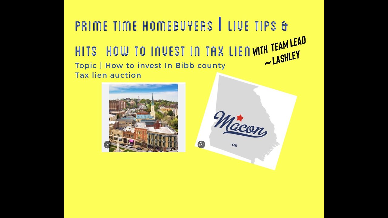 Macon Gregoria~ Tax lien sale~ Bibb county~ Pre Auction House Review | Urban Development