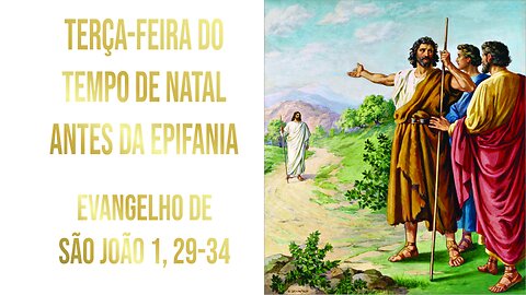Evangelho da Terça-feira do Tempo de Natal antes da Epifania