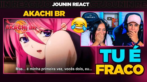 TU É FRACO - ZUEIRA ANIME | [React em Casal] 🔥
