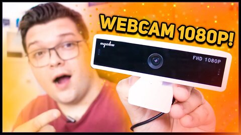 WEBCAM Eqoba FULL HD e SUPER BARATA! Seu HOME OFFICE de CARA NOVA! #Unboxing