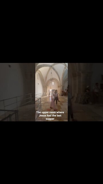 The upper room where Jesus had the last supper