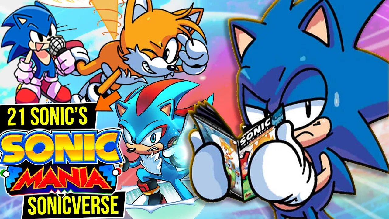 21 NOVOS SONICs no Sonic Mania 😱| SONICVERSO