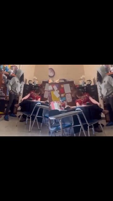 NEW: North Carolina high school student arrested assaulting his teacher students filmed/laughed