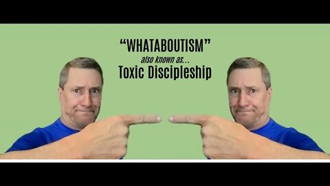 "Whataboutism" and discipleship - On The Disciple Dilemma