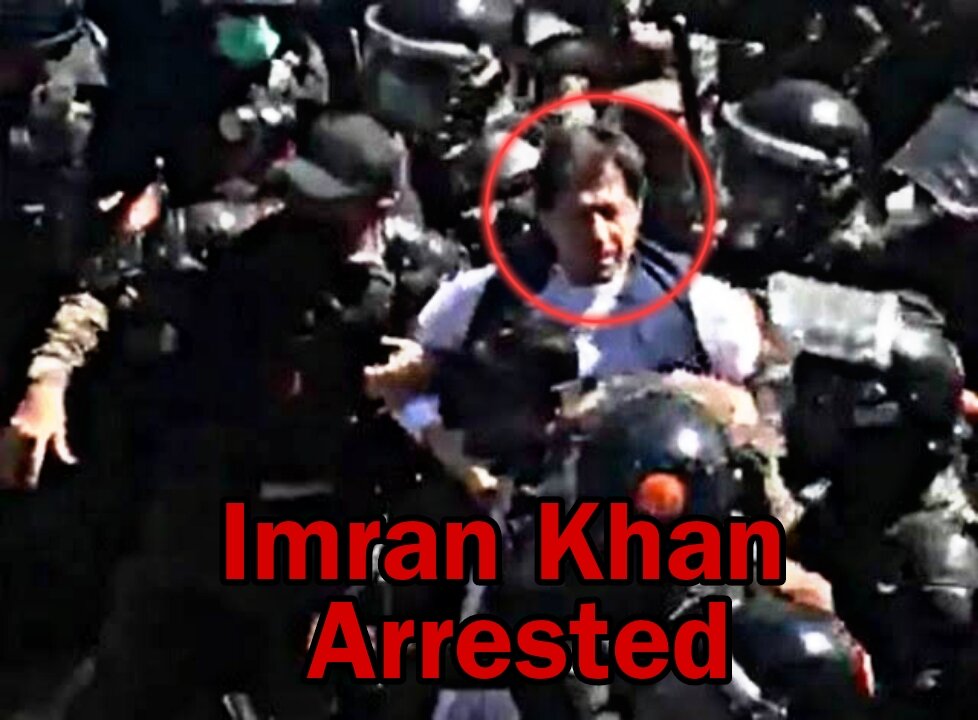 Pm Imran Khan has been arrested never ever has someone arrested in that way!!