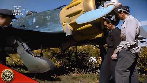 Macchi C.200 "Saetta" - Regia Aeronautica - italian air force in ww2 [Colorized & Enhanced]