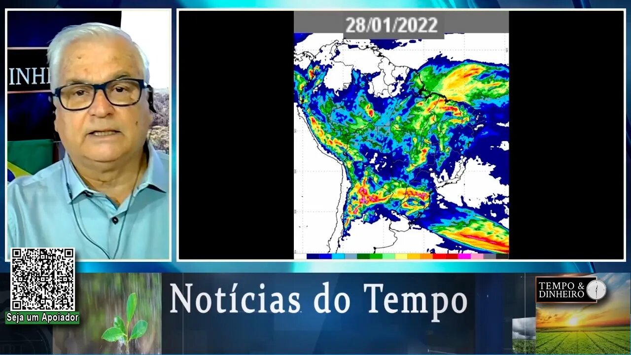 Pancadas de chuva em áreas isoladas do RS e recordes de temperaturas