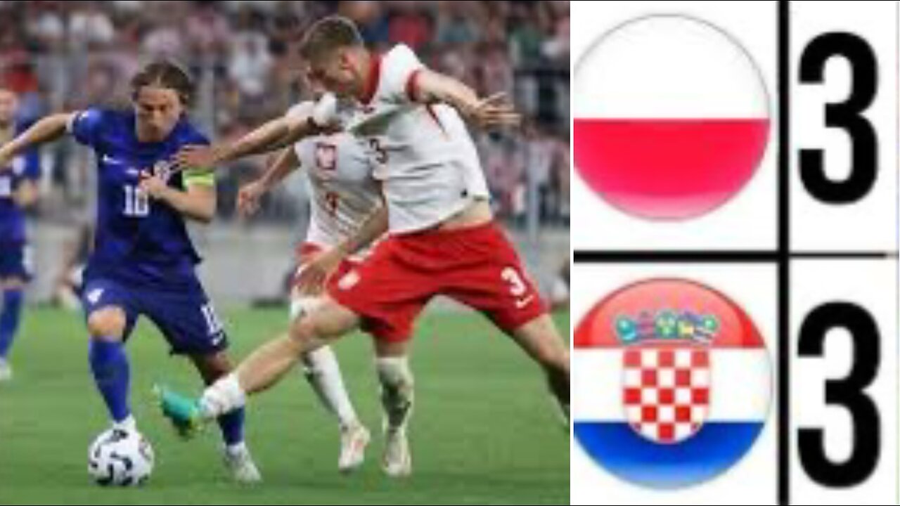 FULL match: Poland 3 vs 3 Croatia