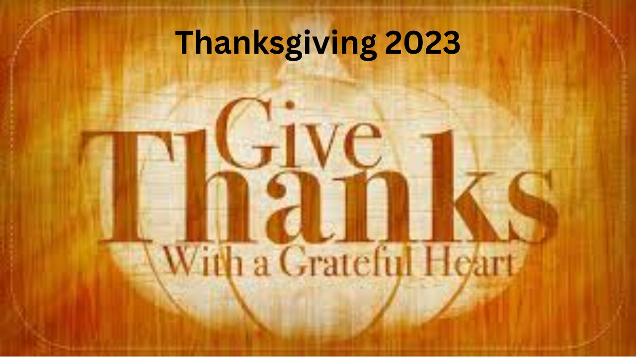 Thanksgiving 2023.