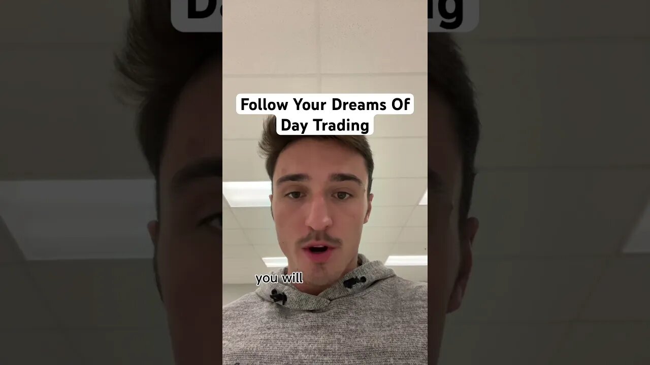 You Will Lose A Lot Of People Chasing The Dream Of Day Trading #daytrading #futurestrading #forex