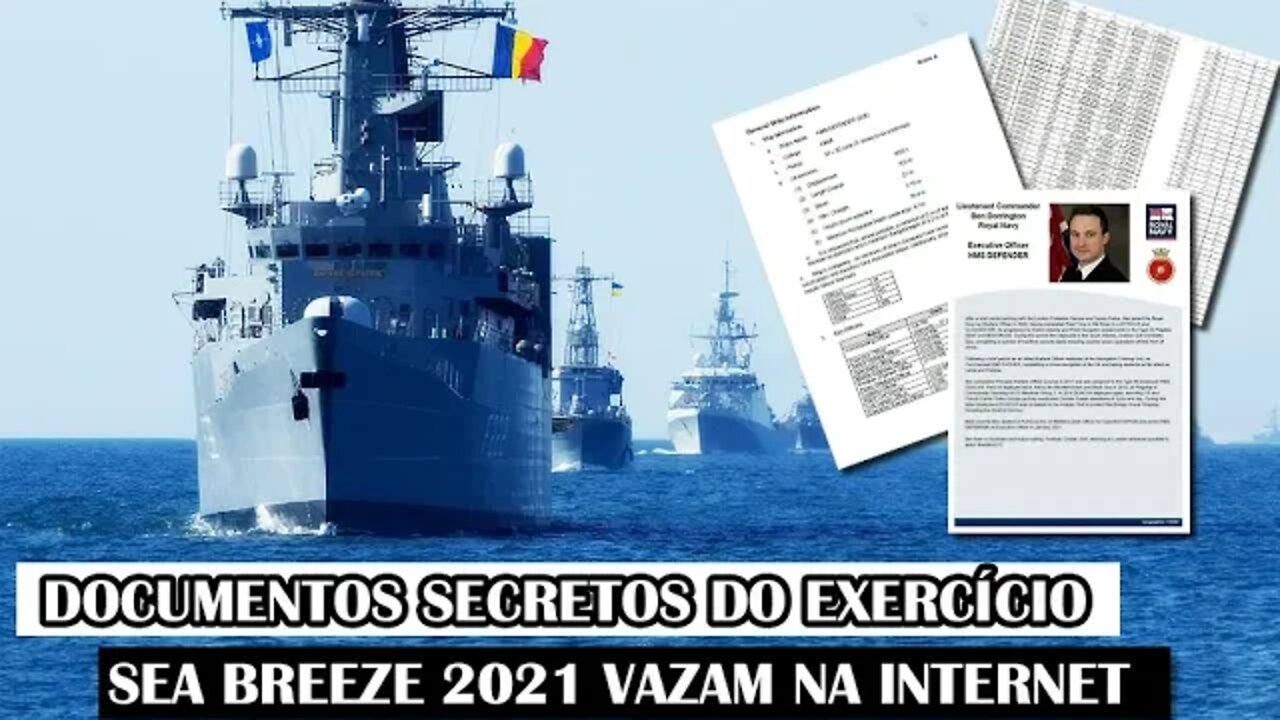 Documentos Secretos Do Exercício Sea Breeze 2021 Vazam Na Internet