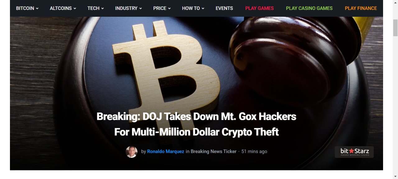 Breaking_ DOJ Takes Down Mt. Gox Hackers! A.I Kidnapping humans_