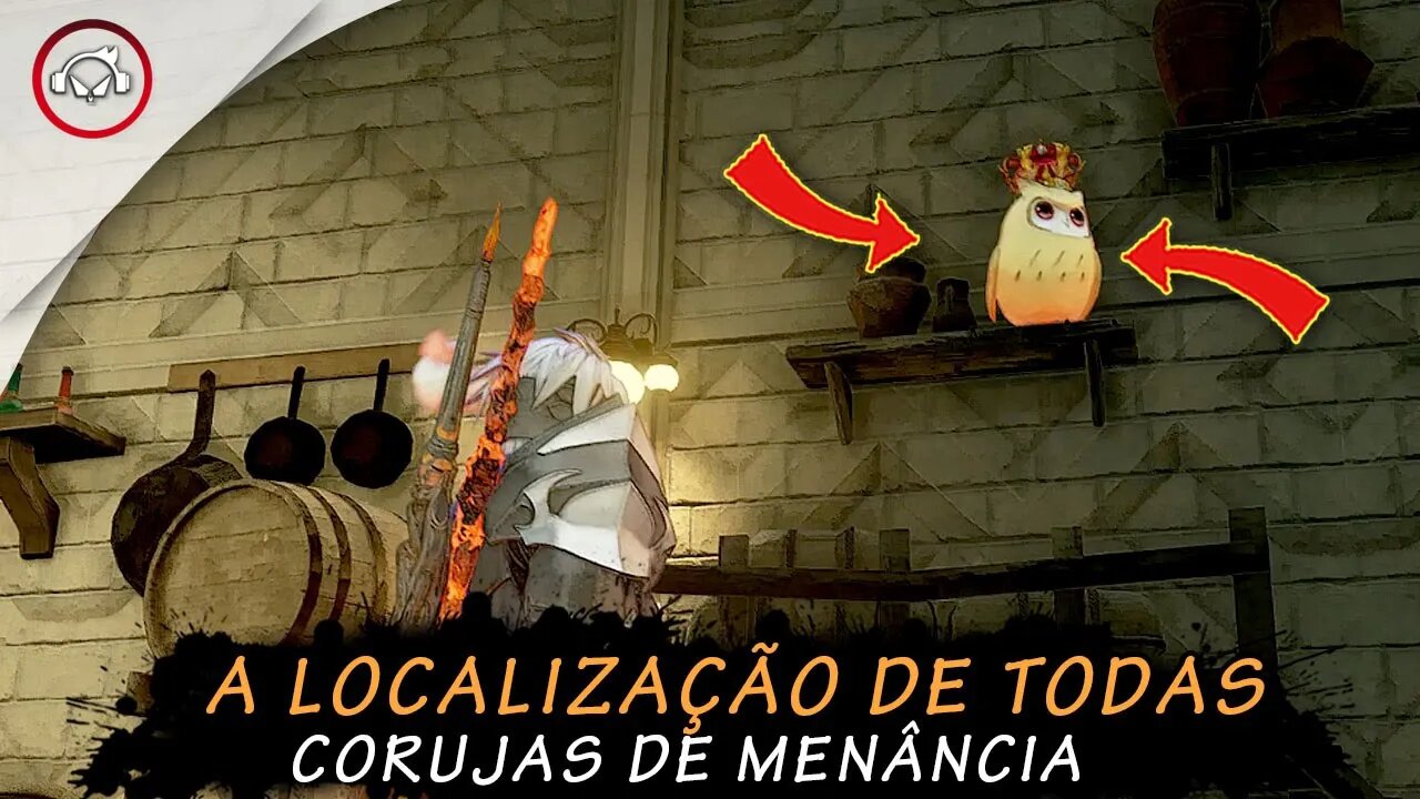 Tales of arise, A localização de todas as corujas em Menância| super dica PT-BR