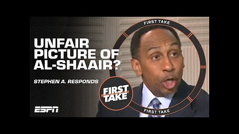 7 WARNINGS?! - Stephen A. responds to Texans GM's comments on Azeez Al-Shaair narrative | First Take