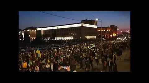 After the Russian Amb. #Bulgarians went on a massive march in capital #Sofia against the Russian war