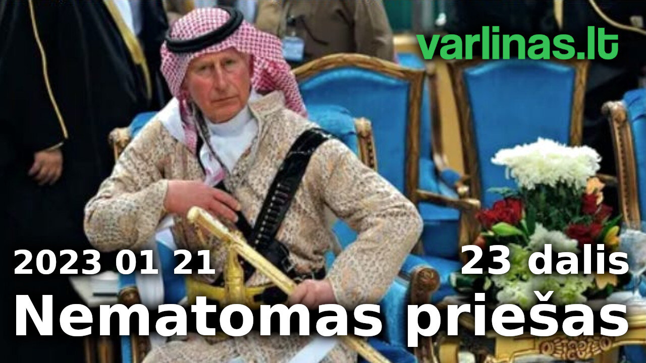 Varlinas tiesiogiai - 2023 01 21 - Nematomas priešas 23 d. (odė agurkėliui) ir klausimai - atsakymai