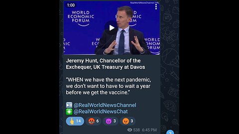 News Shorts: Jeremy Hunt and Jabs