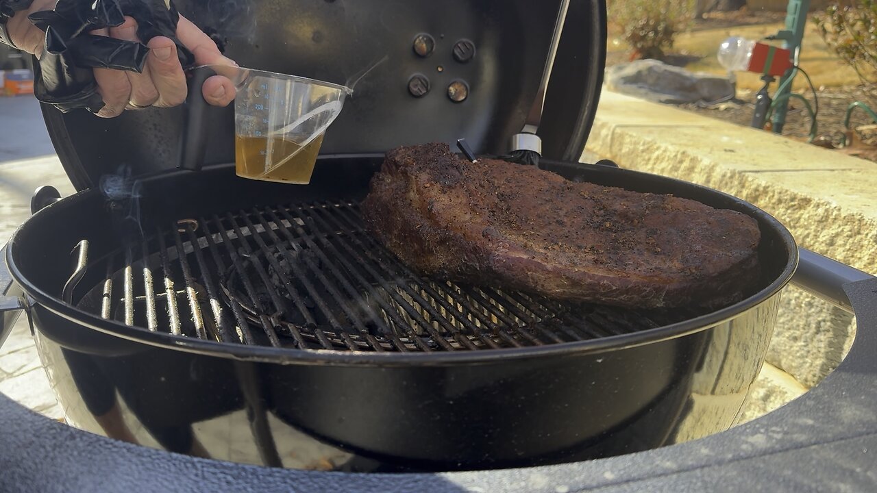 Basting my Brisket