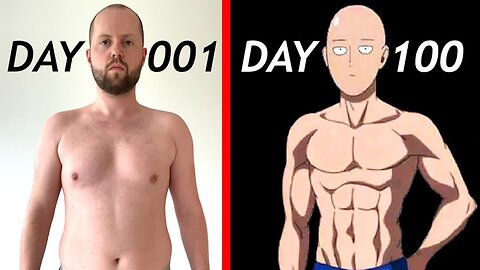 100 Days of One Punch Man Workout | Transformation Results